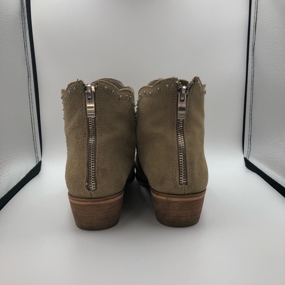 Chinese Laundry Tan Saundry Ankle Booties Sz 7 - Picture 4 of 10